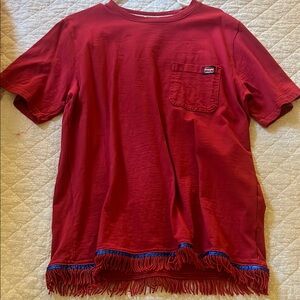 Large Wrangler Tee with Fringe